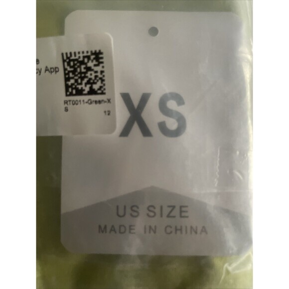 🌿🎨 NEW Riatour XS Pale Green Midi Dress –  Asymmetric Straps, Cotton, Pockets - Picture 9 of 10